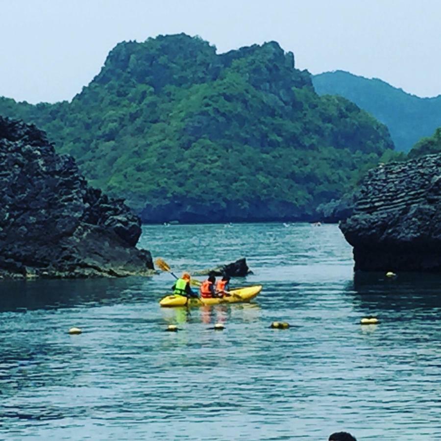 Koh Phaluai Beach Bangalow Ban Ko Nok Taphao ภายนอก รูปภาพ